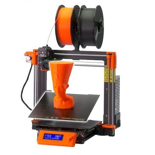 Original Prusa i3 MK3S+ 3D printer orange