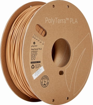 Polymaker PolyTerra PLA 1.75mm-1 kg Wood Brown